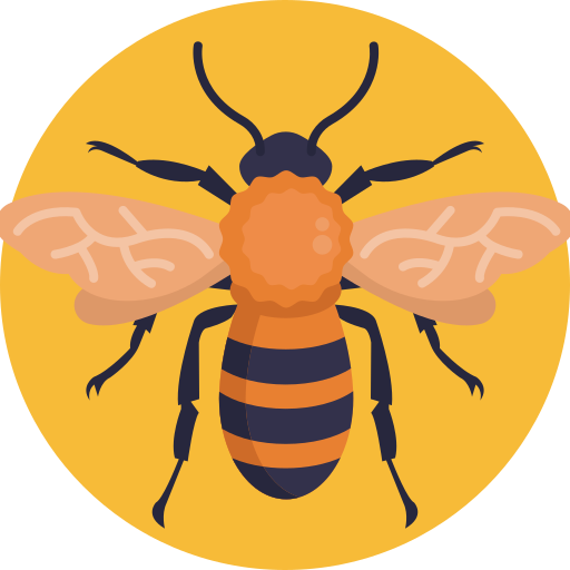 abeja icono gratis