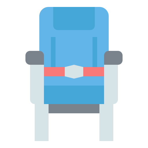 Seat - Free travel icons