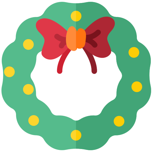 Wreath Generic Flat icon