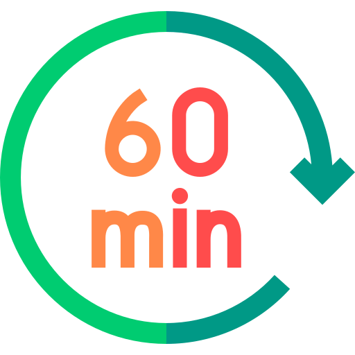 60 minutos icono gratis