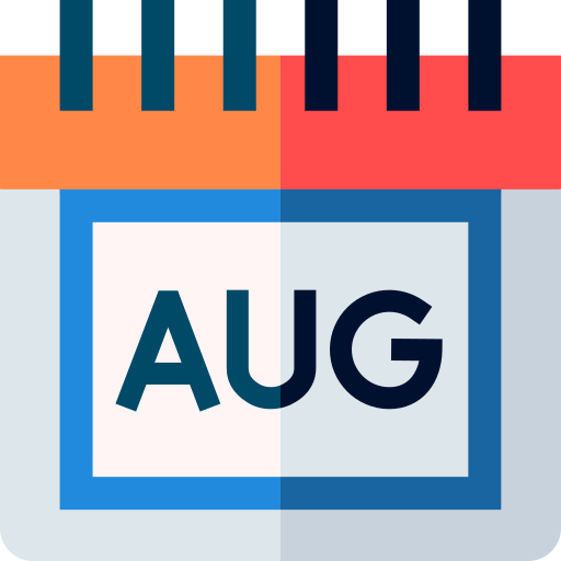 agosto icono gratis