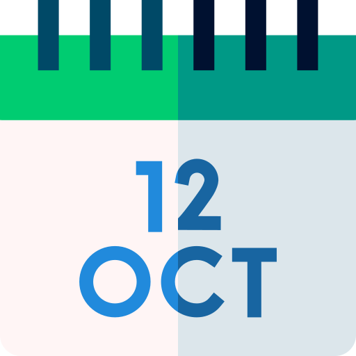 octubre icono gratis