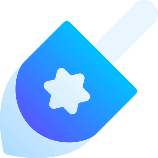 dreidel icono gratis