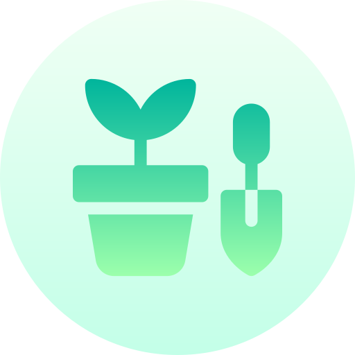 jardinería icono gratis