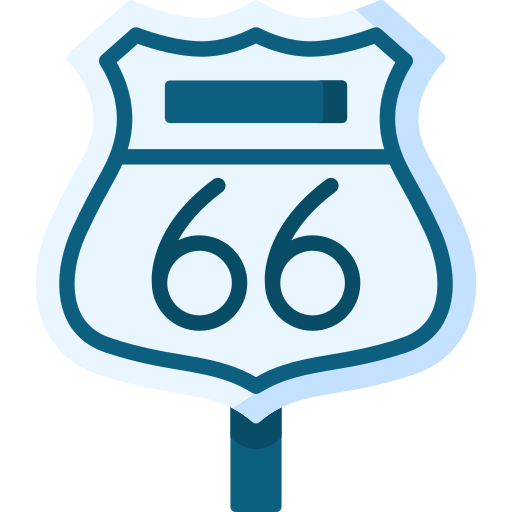 route 66 kostenlos Icon route 66 kostenlos Icon