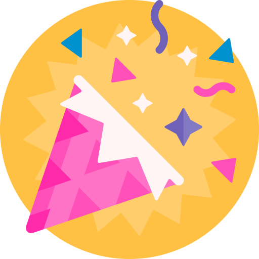 Confetti - Free birthday and party icons