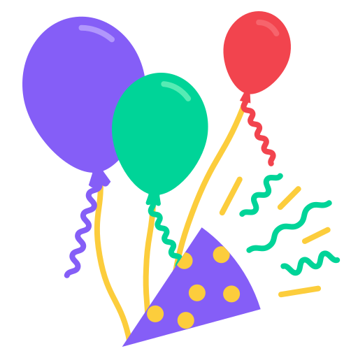 Balloon - Free birthday and party icons