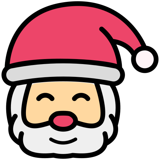 papá noel icono gratis