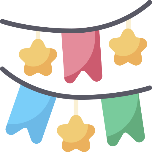 guirnalda icono gratis