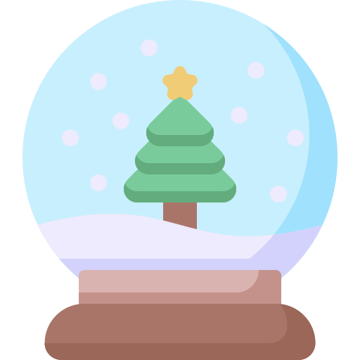 Snow globe bqlqn Flat icon