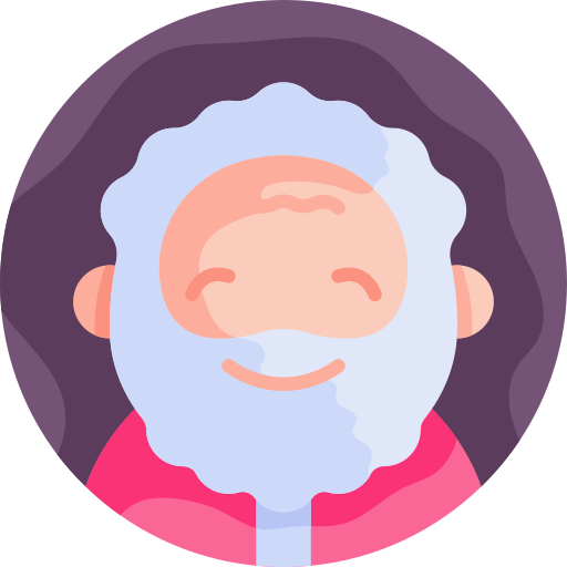 papá noel icono gratis