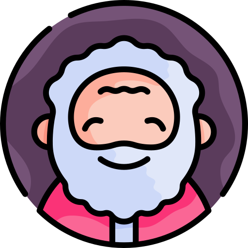 papá noel icono gratis