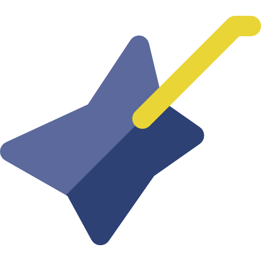 guitarra eléctrica icono gratis