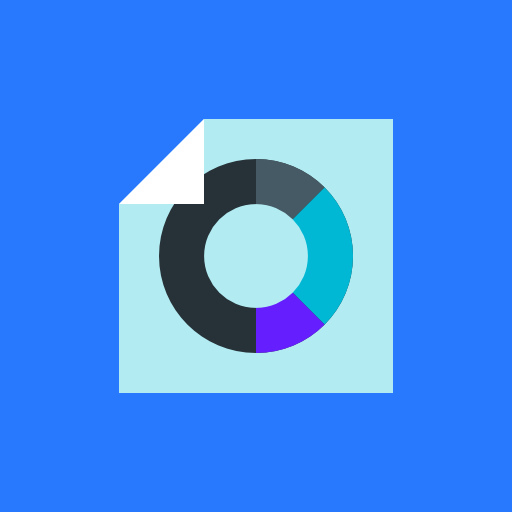 Pie chart Adib Sulthon Flat icon