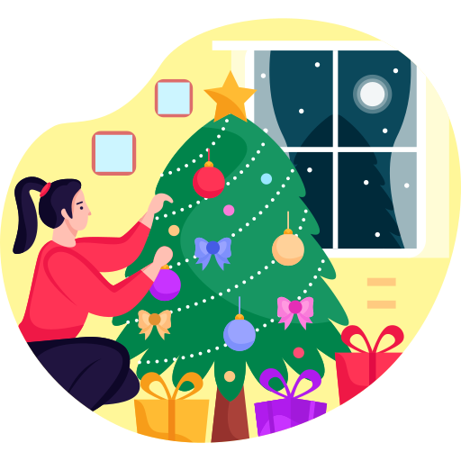 árbol de navidad icono gratis