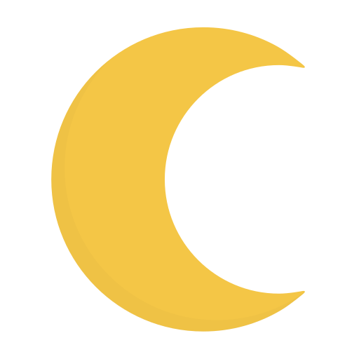 Moon Generic Flat icon