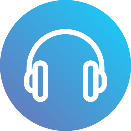 Headset Generic Flat Gradient icon