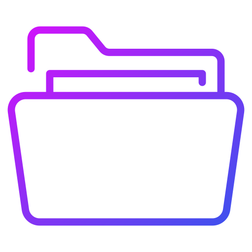 Folder Generic Gradient icon