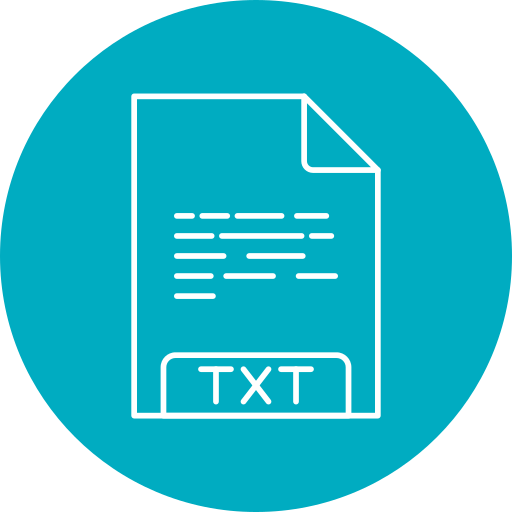 Txt Generic Circular icon