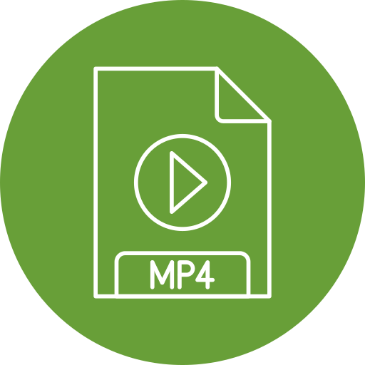 mp4 icono gratis