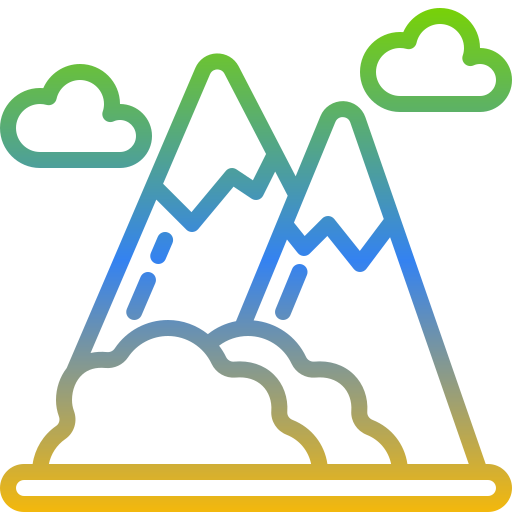 Mountain Generic Gradient icon