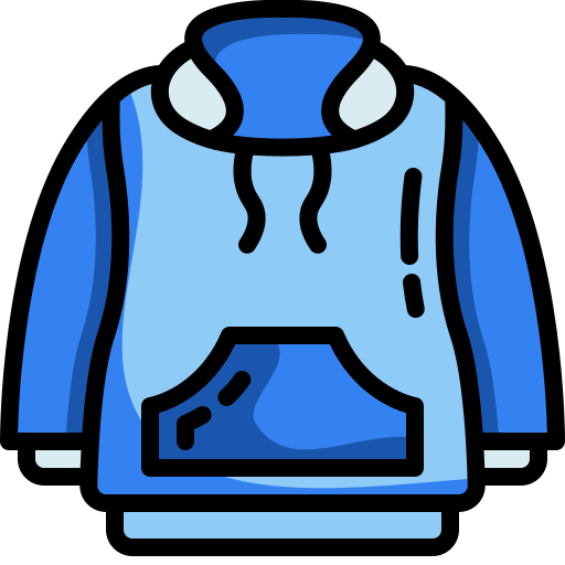 Hoodie Generic Outline Color icon