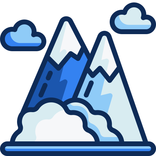 Mountain Generic Outline Color Icon