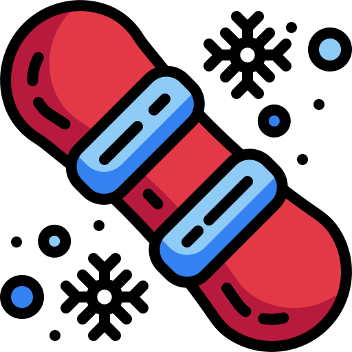 Snowboard free icon