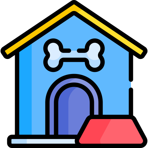 Pet house Special Lineal color icon