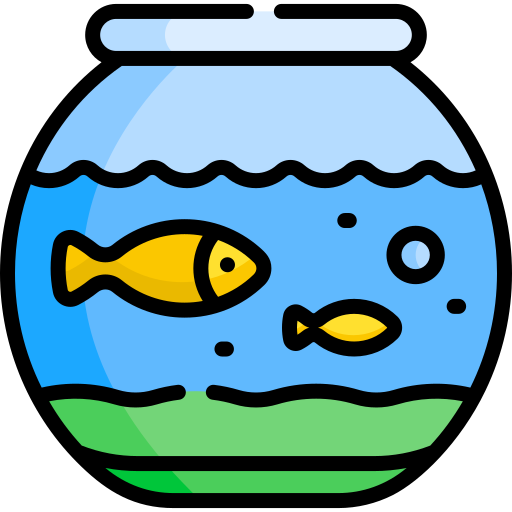 bocal à poisson Icône gratuit bocal à poisson Icône gratuit
