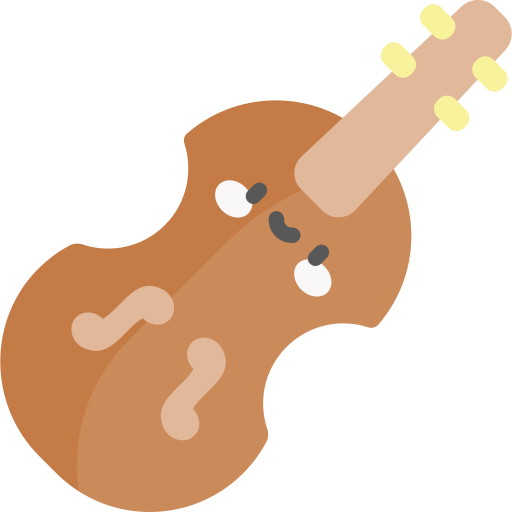 violín icono gratis