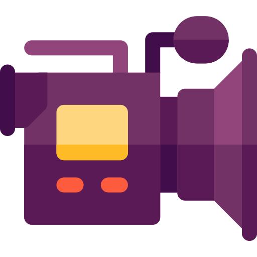 camara de video icono gratis