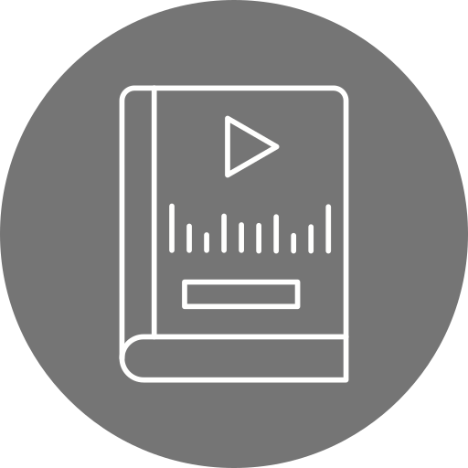 Audio book free icon