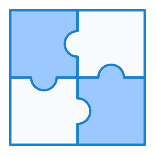 pieza de puzzle icono gratis