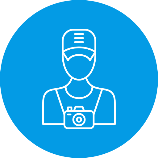 camarógrafo icono gratis