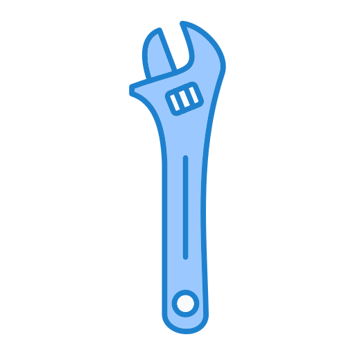 llave inglesa icono gratis