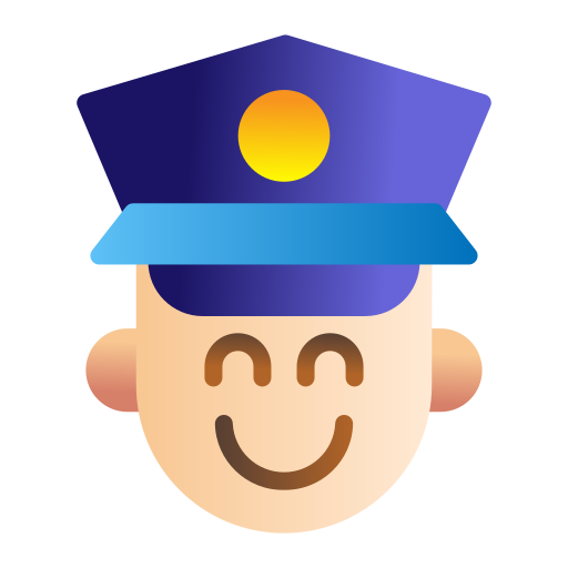 policía icono gratis