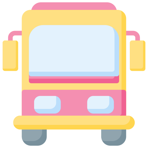 escuela de autobuses icono gratis