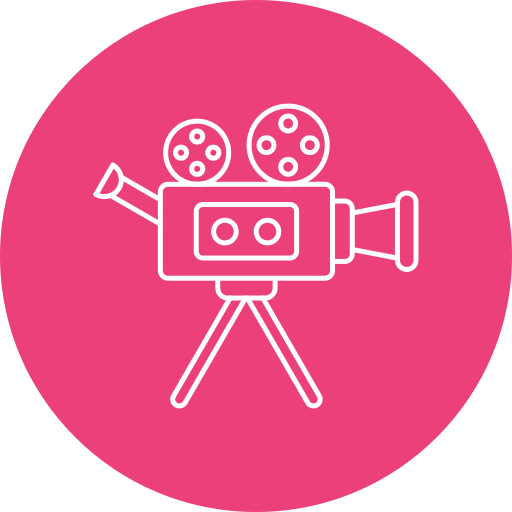 camara de video icono gratis