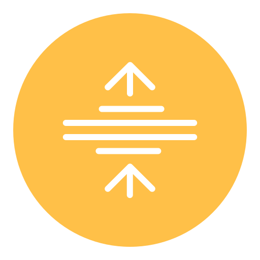 alinear icono gratis