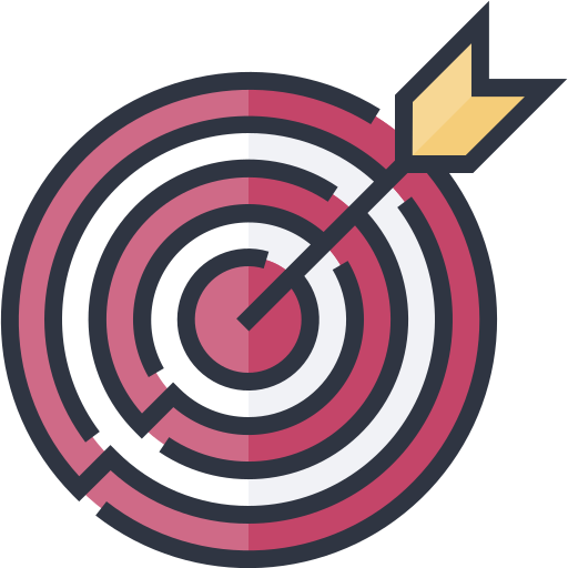 Target Generic Outline Color icon