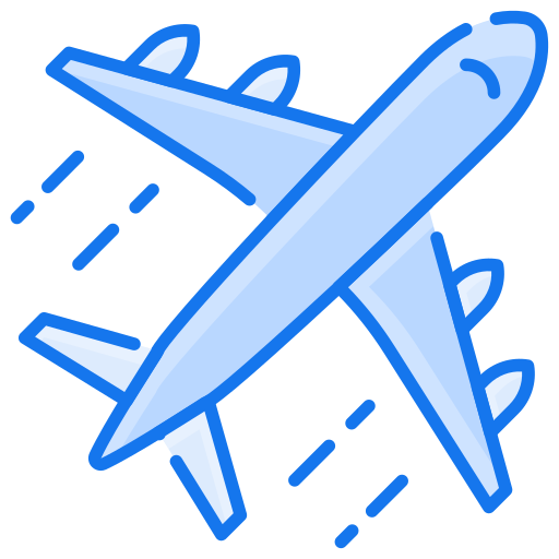 Aeroplane Generic Blue icon