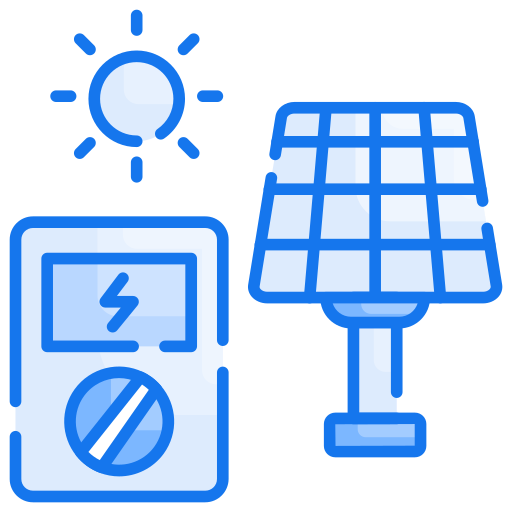 energía solar icono gratis