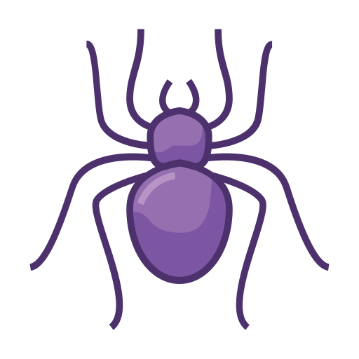 Spider Generic Outline Color icon