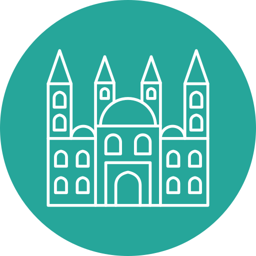 mezquita azul icono gratis