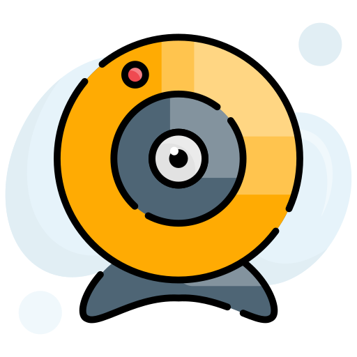 cámara web icono gratis