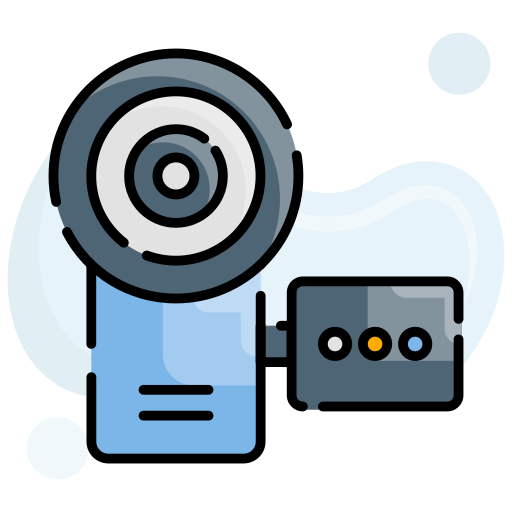 videocámara icono gratis