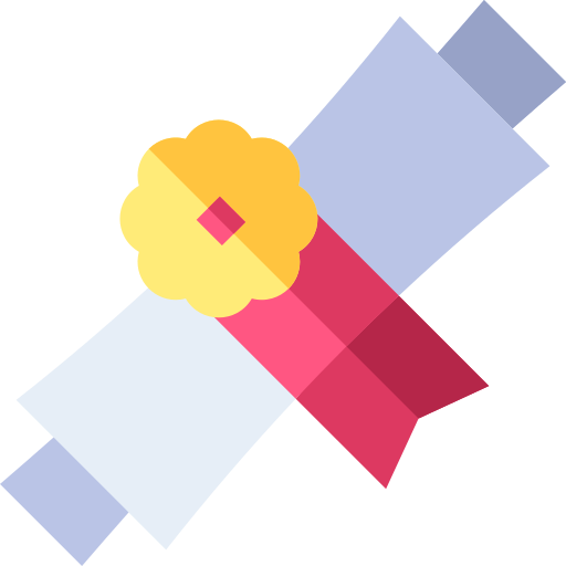 졸업 증서 무료 아이콘