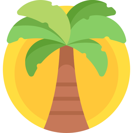 palmera icono gratis