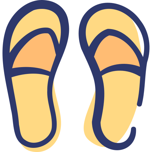 Flip flops - Free fashion icons